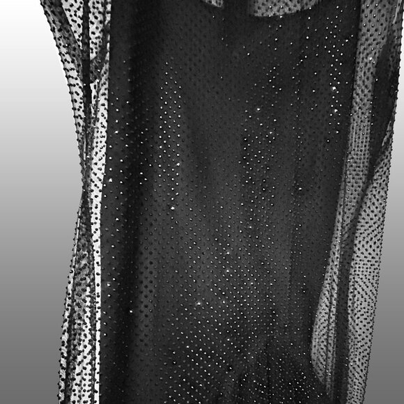 Philosophy Di Lorenzo Serafini Rhinestone-embellished Midi Dress, size S - Picture 9 of 9